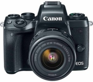Цифровой фотоаппарат Canon EOS M5 Kit 15-45 IS STM черный