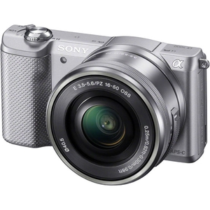 Цифровой фотоаппарат Sony Alpha A5000 Kit 16-50 (ILCE-5000LS) серебристый