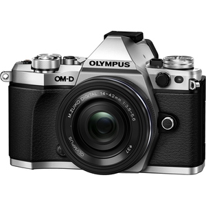 Цифровой фотоаппарат Olympus OM-D E-M5 Mark II Kit 14-42 (EZ-M1442EZ) серебристый