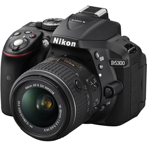Цифровой фотоаппарат NIKON D5300 Kit AF-S 18-55 DX VR II Black