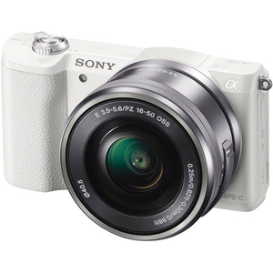 Цифровой фотоаппарат Sony Alpha A5100 kit 16-50 (ILCE-5100LW) белый