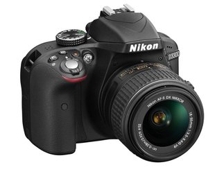Цифровой фотоаппарат NIKON D3300 kit 18-55mm VR II Red