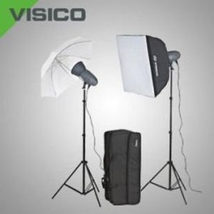 Комплект импульсного света Visico VT-300 Soft box/umbrella kit