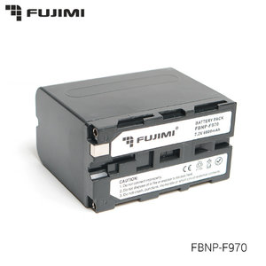 Аккумулятор Fujimi Sony NP-F960, NP-F970 (6600 mAh) для Sony TRV1, TRV3, 200, 300, 3000, 500, 517, 910, V119, V15, V25, 820e, 900E, 2000e, 130E, 120E, 320E, 420E