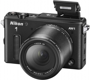 Цифровой фотоаппарат Nikon 1 AW1 Kit 11-27.5mm черный