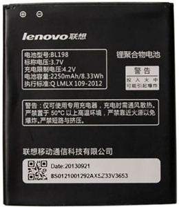 Аккумулятор ORIG LENOVO BL198 для A850/K860/S880/S890/A830/A859