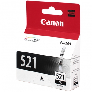 Картридж струйный Canon CLI-521BK черный