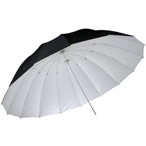 Зонт студийный FJFG-40BW параболический белый на отражение. Цвет: чёрный/белый. Диаметр: 101 см