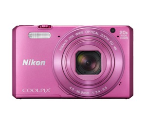 Цифровой фотоаппарат Nikon Coolpix S7000 розовый