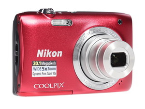Цифровой фотоаппарат Nikon Coolpix S2900 красный