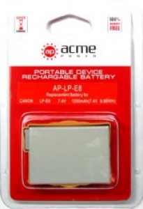 Аккумулятор  AcmePower Canon LP-E8 для для Canon EOS 550D, 600D, 650D, 700D