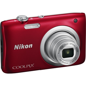 Цифровой фотоаппарат Nikon Coolpix A100 красный
