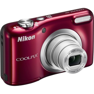 Цифровой фотоаппарат Nikon Coolpix A10 красный