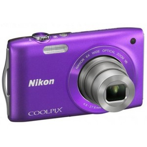 Цифровой фотоаппарат NIKON Coolpix S3300 Violet (Б.У.)