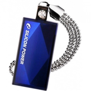 Флэш накопитель USB 2 Gb Silicon Power TOUCH 810 Blue