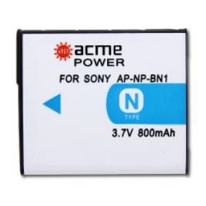 Батарея аккумуляторная Li-ion AcmePower Sony BN-1 для  W320/W350/W380/W390