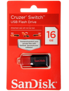 USB флешка 16Gb SanDisk Cruzer Switch SDCZ52-016G-B35