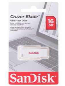 USB флешка 16Gb SanDisk Cruzer Blade SDCZ50C-016G-B35W