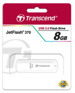 Память USB Flash Transcend 8Gb FlashDrive JetFlash 370 TS8GJF370