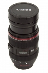 Кружка-объектив (Canon EF 24–70 mm F2.8 L USM) c зумом