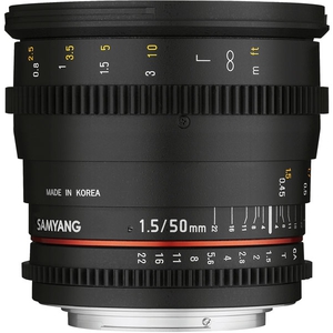Объектив Samyang 50mm T1.5 VDSLR AS UMC Nikon