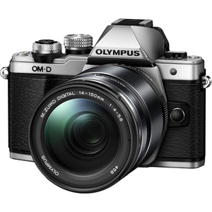Цифровой фотоаппарат Olympus OM-D E-M10 Mark II Kit 14-150 (EZ-M1415) серебристый