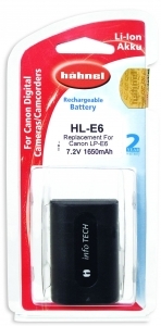 Аккумулятор Hahnel HL-E6 (Canon LP-E6)