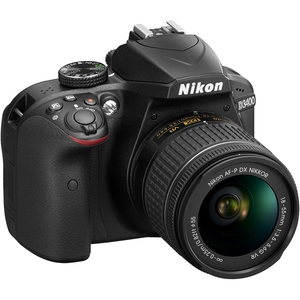 Цифровой фотоаппарат Nikon D3400 Kit 18-55 VR AF-P черный