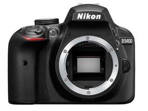 Цифровой фотоаппарат Nikon D3400 Body черный