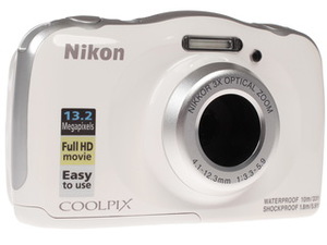 Цифровой фотоаппарат Nikon Coolpix W100 белый