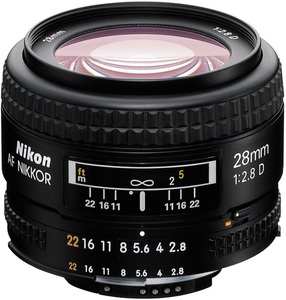 Объектив Nikon AF Nikkor 28 mm F/2.8 D (Б.У.)