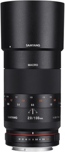 Объектив Samyang Canon MF 100mm F2.8 ED UMC Macro EF-M