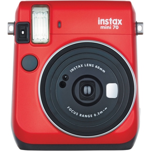 Фотокамера моментальной печати Fujifilm Instax MINI 70 красный