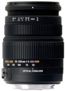 Объектив Sigma Canon AF 50-200mm F4-5.6 DC OS HSM