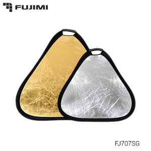 Отражатель 2 в 1, 80см треугольный Fujimi FJ707-80GS (золото,серебро)