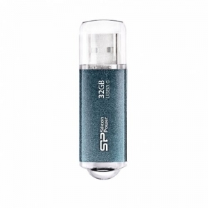 Флэш накопитель USB 32 Gb Silicon Power Marvel M01 Blue USB 3.0 SP032GBUF3M01V1B