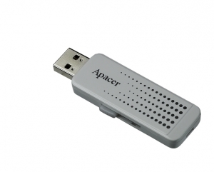 Флэш накопитель USB 4 GB Apacer AH323 White