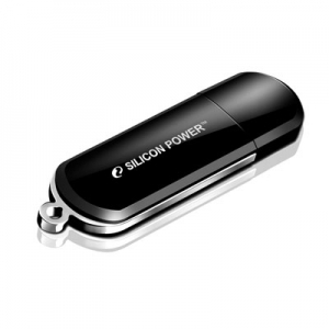 Флэш накопитель USB 4 Gb Silicon Power Lux Mini 322 Black