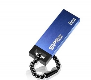 Флэш накопитель USB 8 Gb Silicon Power TOUCH 835 Blue