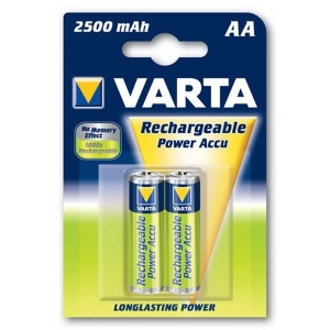 Батарея аккумуляторная VARTA Power Accu AA 2500mA
