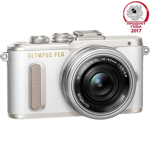 Цифровой фотоаппарат Olympus PEN E-PL8 Kit 14-42 (EZ-M1442EZ) белый