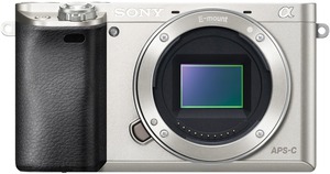 Цифровой фотоаппарат Sony Alpha A6000 Body, серебристый (ILCE-6000S)