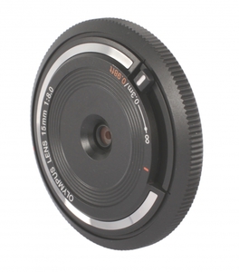 Объектив Olympus 15mm f/8.0 Body Cap Lens, черный