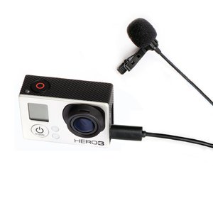 Микрофон петличный Boya BY-LM20 для камер GoPro, видео, фотокамер и смарфонов