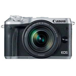 Цифровой фотоаппарат Canon EOS M6 Kit 18-150 IS STM серебристый