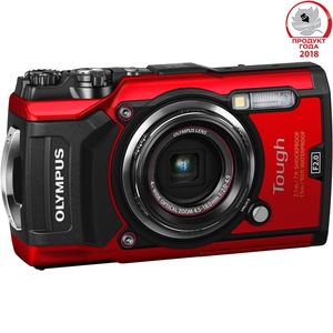Цифровой фотоаппарат Olympus Tough TG-5 Red