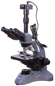 Микроскоп цифровой тринокулярный Levenhuk D740T