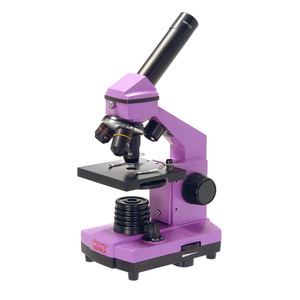 Микроскоп Микромед Эврика 40х-400х в кейсе (аметист)