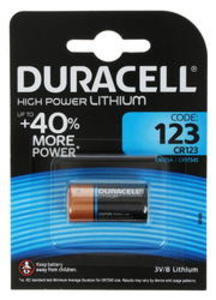 Элемент питания Duracell Ultra CR123A BL1