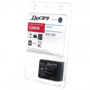 Аккумулятор DigiCare Canon LP-E10  для EOS 1100D, 1200D, 1300D